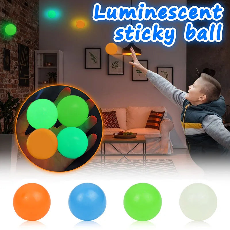 Glow Stick Wall Balls